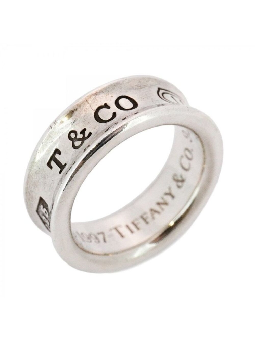Tiffany 1837 Narrow Ring Silver 925 Size 85